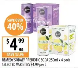 Supabarn Remedy Sodaly Prebiotic Soda offer