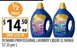 Supabarn Dynamo Professional Laundry Liquid offer