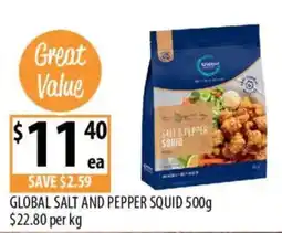 Supabarn Global Salt and Pepper Squid offer