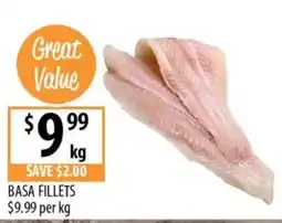 Supabarn Basa Fillets offer