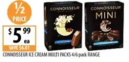 Supabarn Connoisseur Ice Cream Multi Packs offer