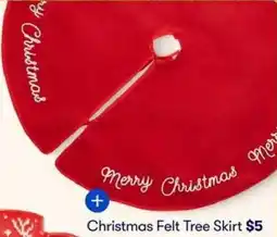BIG W Christmas Felt Tree Skirt offer