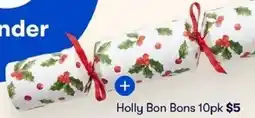 BIG W Holly Bon Bons 10pk offer