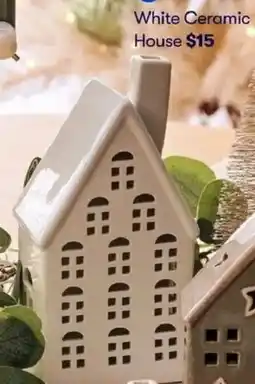 BIG W White Ceramic House offer