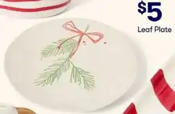 BIG W Leaf Plate offer