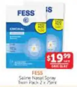WHOLELIFE FESS Saline Nasal Spray offer