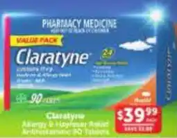 WHOLELIFE Claratyne Allergy & Hayfever Relief Antihistamine offer