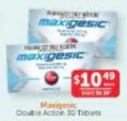 WHOLELIFE Maxigesic Double Action 30 Tablets offer