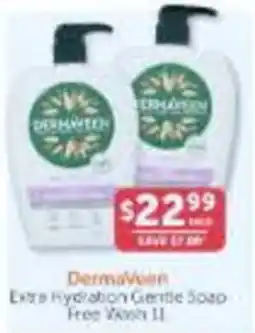 WHOLELIFE DermaVein Extra Hydration Gentle Soap Free Wash II offer