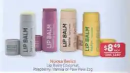 WHOLELIFE Noosa Basics Lip Balm offer