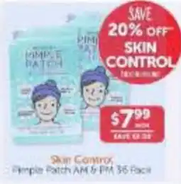 WHOLELIFE Skin Control Pimple Patch AM & PM offer