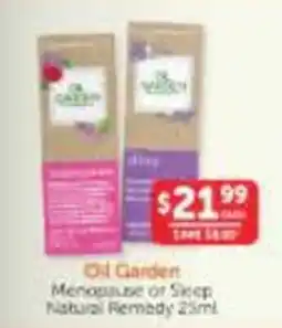 WHOLELIFE Oil Garden Menopause or Sleep Natural Remedy offer