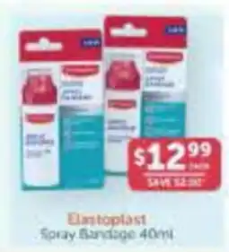 WHOLELIFE Elastoplast Spray Bandage offer