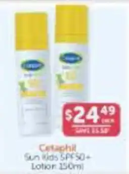 WHOLELIFE Cetaphil Sun Kids SPF50+ Lotion offer