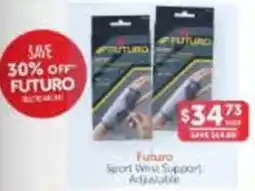 WHOLELIFE Futuro Sport Wrist Support Adjustable offer