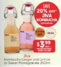 WHOLELIFE Jiva Kombucha offer