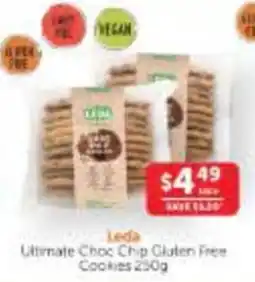 WHOLELIFE Leda Ultimate Choc Chip Gluten Free Cookies offer