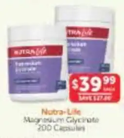 WHOLELIFE Nutra-Life Magnesium Glycinate offer