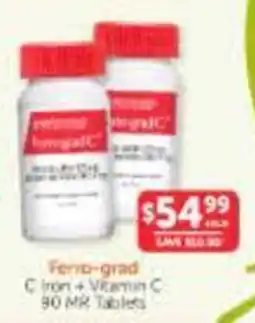 WHOLELIFE Ferro-grad C Iron + Vitamin C offer