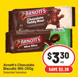 IGA Arnott's Chocolate Biscuits Selected Varieties offer