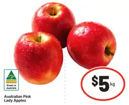 IGA Australian Pink Lady Apples offer