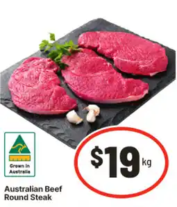 IGA Australian Beef Round Steak offer