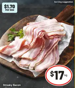 IGA Streaky Bacon offer