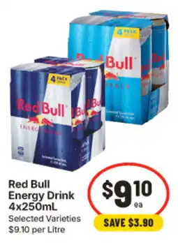 IGA Red Bull Energy Drink offer
