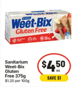 IGA Sanitarium Weet-Bix Gluten Free offer
