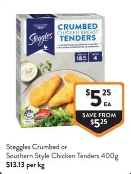 Foodworks Steggles Crumbed Chicken Breast Tenders offer