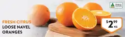 Foodworks Fresh Citrus Loose Navel Oranges offer