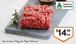 Foodworks Australian Regular Beef Mince offer