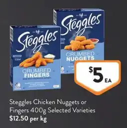 Foodworks Steggles Chicken Nuggets or Fingers offer