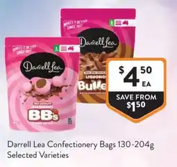 Foodworks Darrell Lea Confectionery Bags offer