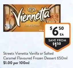 Foodworks Viennetta Salted Caramel offer
