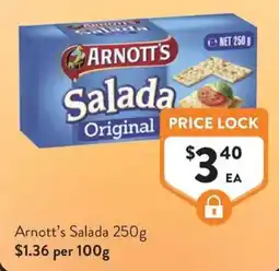Foodworks Arnott's Salada Original offer