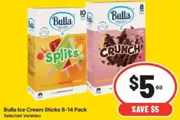IGA Bulla Ice Cream Sticks offer