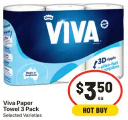 IGA Viva Paper Towel offer