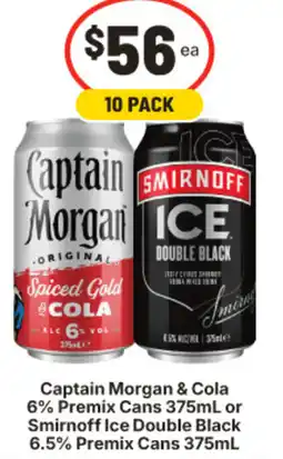 IGA Captain Morgan & Cola offer
