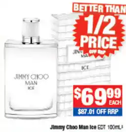 Direct Chemist Outlet Jimmy Choo Man Ice offer