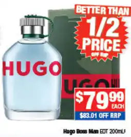Direct Chemist Outlet Hugo Boss Man EOT offer