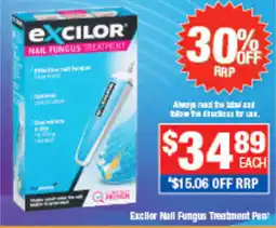 Direct Chemist Outlet Excilor Nail Fungus Treatment Pen offer