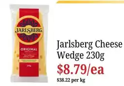 Farmer Jack's Jarlsberg Cheese Wedge offer