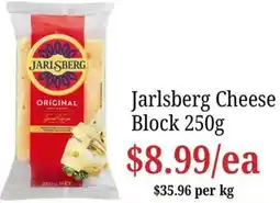Farmer Jack's Jarlsberg Cheese Block offer