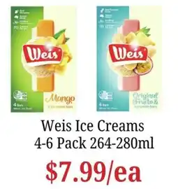 Farmer Jack's Weis Ice Creams offer