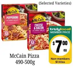 Farmer Jack's McCain Pizza offer