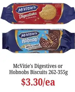 Farmer Jack's McVitie's Digestives or Hobnobs Biscuits offer