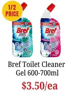 Farmer Jack's Bref Toilet Cleaner Gel offer