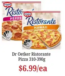 Farmer Jack's Dr Oetker Ristorante Pizza offer