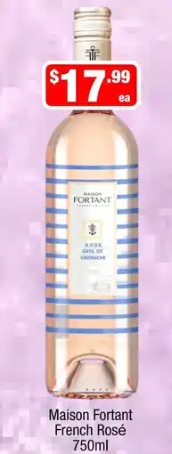 Liquor Stax Maison Fortant French Rosé offer
